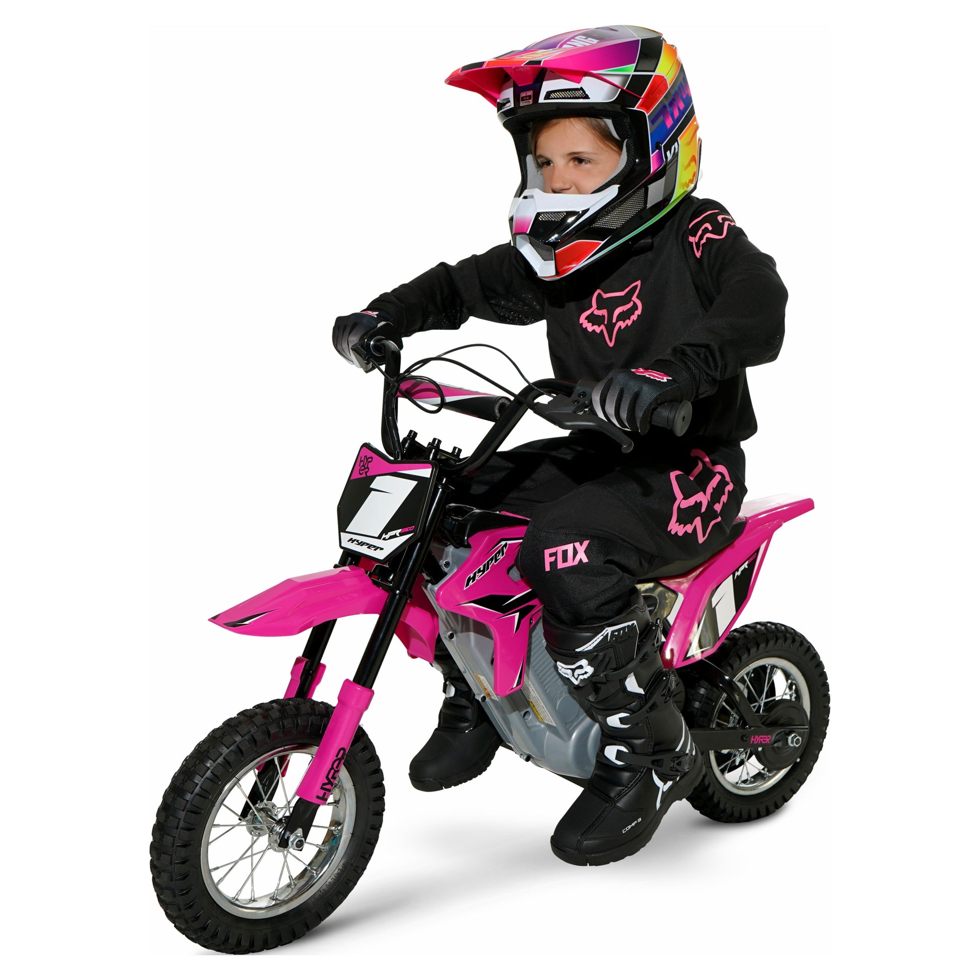 , HPR350 24V Electric Dirt Bike, Children Ages 13+, up to 14 MPH, Green